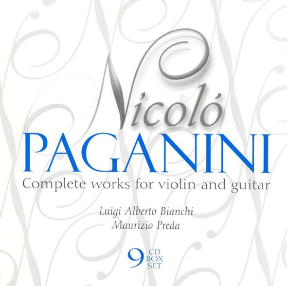 Paganini / Bianchi / Preda Complete Works For Violin & Guitar CD