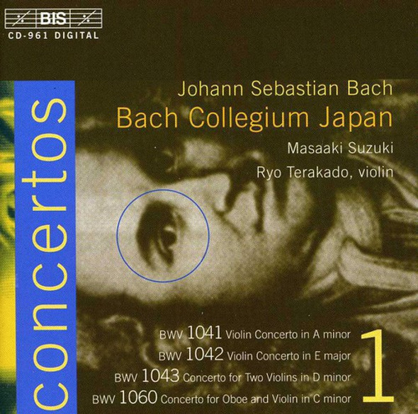 Bach / Terakado / Wakamutsu / Ponseele / Suzuki Violin Concertos: A Minor Bwv 1041: E Bwv 1042 CD