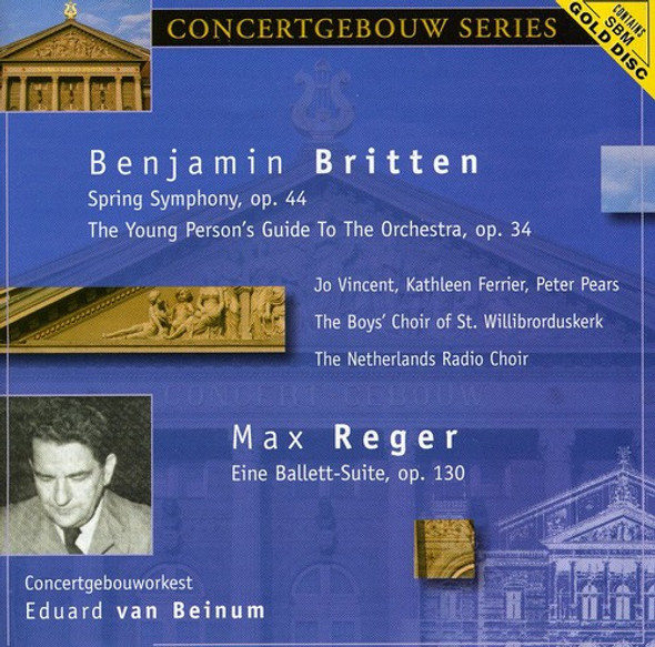 Britten / Beinum / Concertgebouw Orch Britten: Spring Symphony / Young Person'S Guide CD