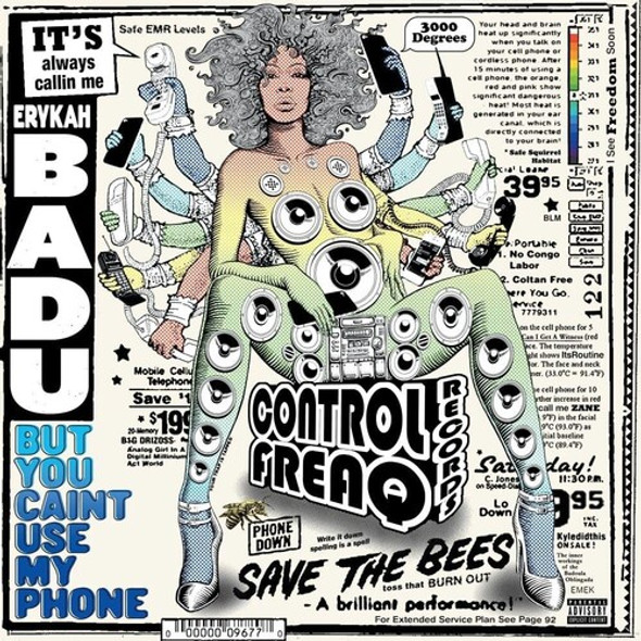 Badu, Erykah But You Caint Use My Phone LP Vinyl