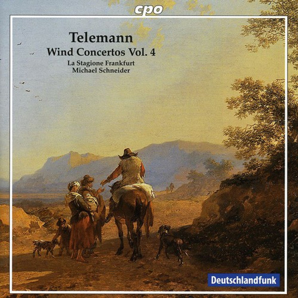 Telemann / Schneider / La Stagione Frankfurt Wind Concertos 4 CD