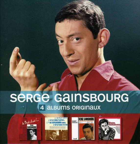 Gainsbourg,Serge 4 Original Albums CD