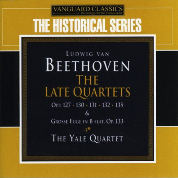 Beethoven / Yale String Quartet Late Quartets Opp 127, 130, 131, 132, 135, 133 CD