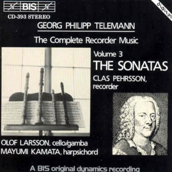 Telemann / Pehrsson Complete Recorder Sonatas CD