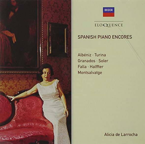 De Larrocha,Alicia Spanish Piano Encores CD