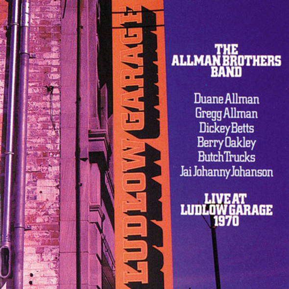 Allman Brothers Band Live At Ludlow Garage 1970 LP Vinyl