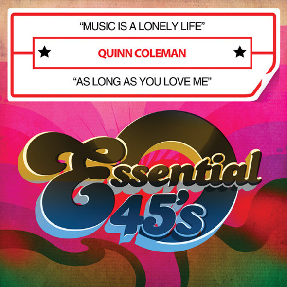 Coleman,Quinn Music Is A Lonely Life / As Long As You CD Single