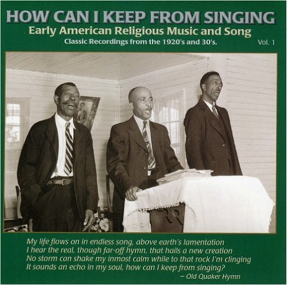 How Can I Keep From Singing 1 / Various How Can I Keep From Singing 1 / Various CD