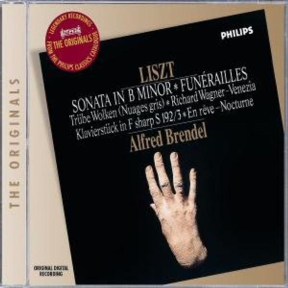 Liszt / Brendel,Alfred Liszt: Sonata In B Minor CD