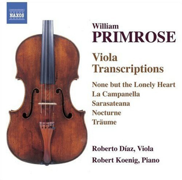 Primrose / Diaz / Koenig Viola Transcription CD