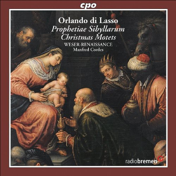 Lasso / Weser Renaissance Bremen / Cordes Prophetiae Sibyllarum / Christmas Motets CD