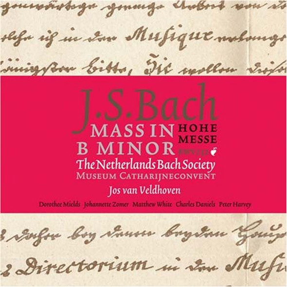 Bach / Mields / Zomer / White / Daniels / Harvey B Minor Mass CD