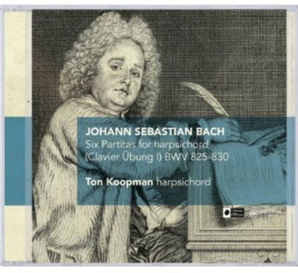 Bach,J.S. / Koopman Six Partitas For Harpsichord Bwv 825-830 CD