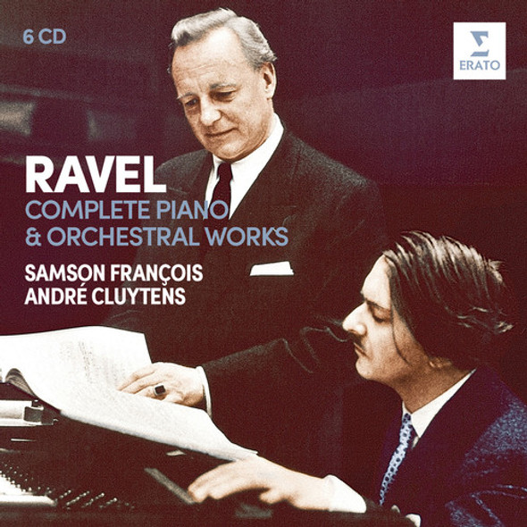 Cluytens,Andre / Francois,Samson Ravel: Complete Piano & Orchestral Works CD