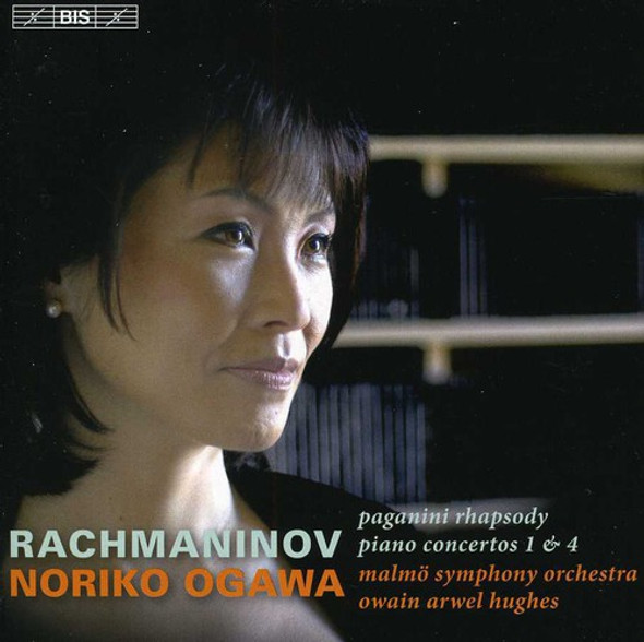 Rachmaninov / Ogawa / Malmo Sym Orch Hughes Piano Ctos Nos 1 & 4 / Paganini Rhapsody CD