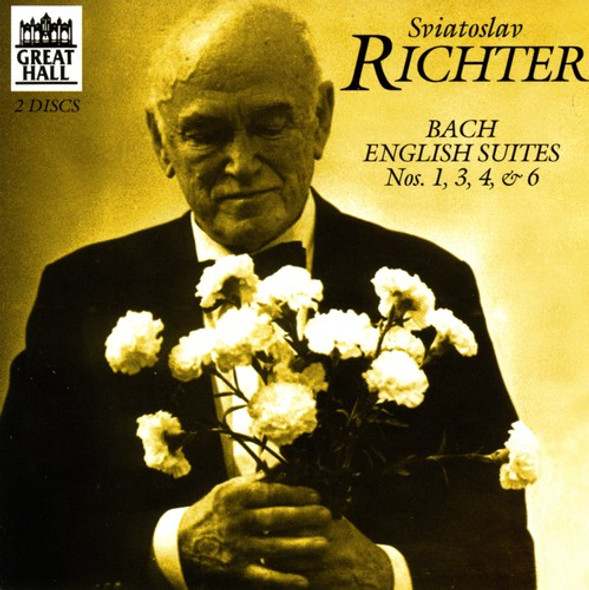 Bach Richter Sviatoslav Richter Plays Bach: English Suites CD