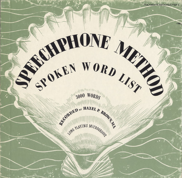 Brown,Hazel P. Speechphone Method: Spoken Word List CD