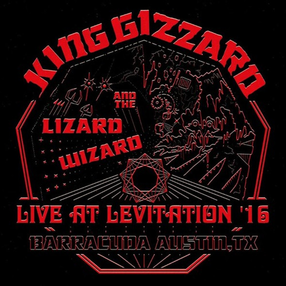 King Gizzard & The Lizard Wizard Live At Levitation '16 LP Vinyl