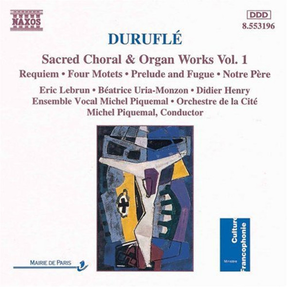 Durufle / Piquemal / Orchestra De La Cite Choral & Organ 1 CD