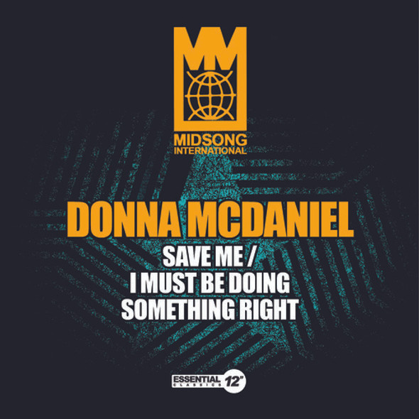 Mcdaniel,Donna Save Me / I Must Be Doing Something Right CD5 Maxi-Single