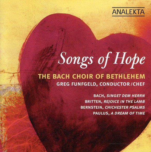 Bach / Britten / Bernstein / Paulus / Funfgeld Songs Of Hope CD