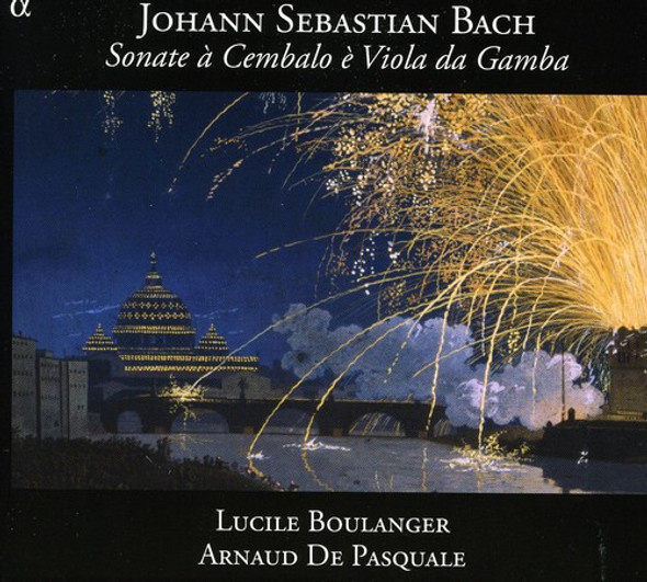 Bach,J.S. / Boulanger / De Pasquale Sonata For Harpsichord & Viola Da Gamba CD