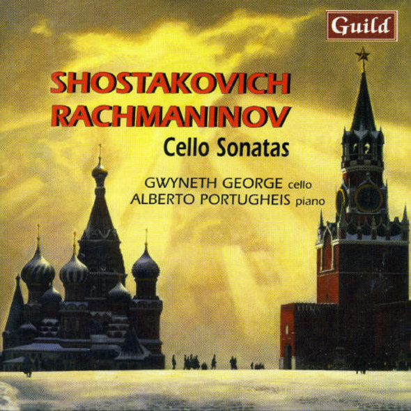 Shostakovich / Rachmaninoff / George / Portugheis Cello Sonatas CD