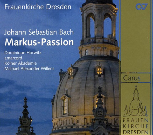 Bach,J.S. / Kolner Akademie / Willens Markus-Passion CD