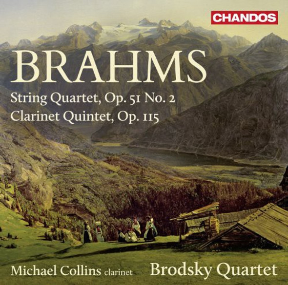 Brahms / Brodsky Quartet / Collins String Quartet No. 2 / Clarinet Quintet CD