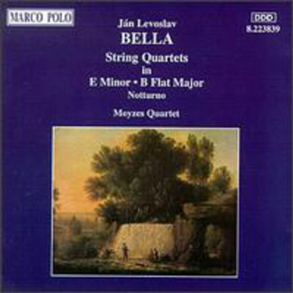 Bella / Moyzes Quartet String Quartets In E Minor CD