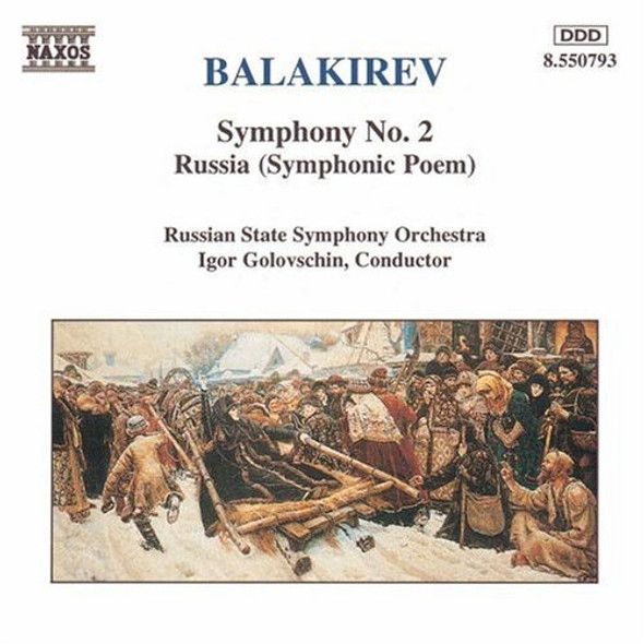 Balakirev / Golovschin / Russian State Symphony Symphony 2 CD