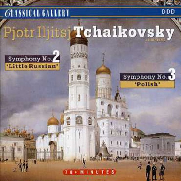 Tchaikovsky / Lizzio / Philharmonia Slavonica Tchaikovsky: Sym Nos 2 & 3 CD