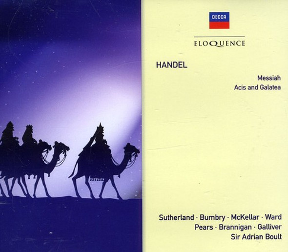 Handel / Sutherland / London Sym Orch / Boult Handel: Acis & Galatea / Messiah CD