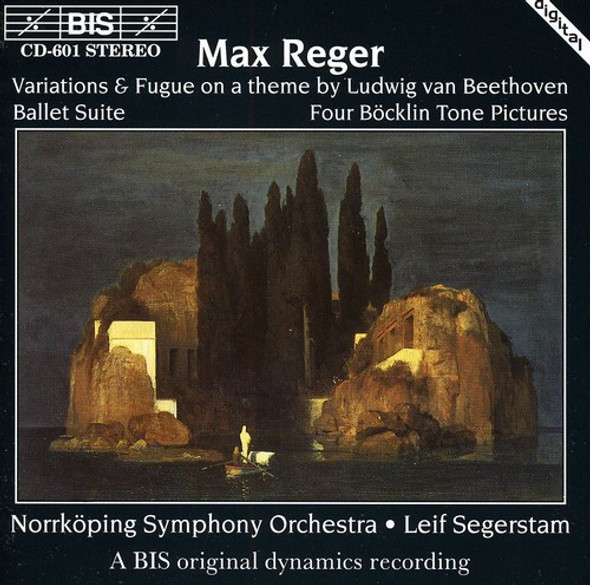 Reger / Segerstam / Norrkoping Sym Orch. Ballet Suite Op 130 / 4 Boecklin Tone Pictures CD