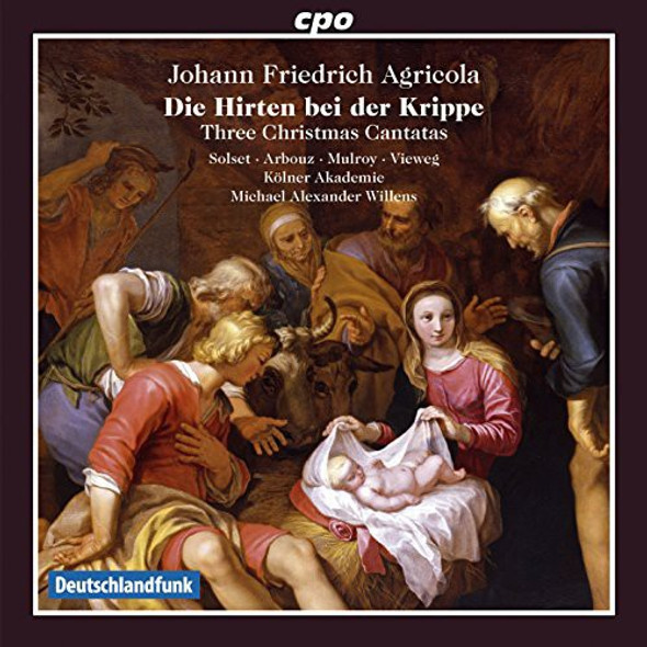 Agricola,Johann Christmas Oratorio CD