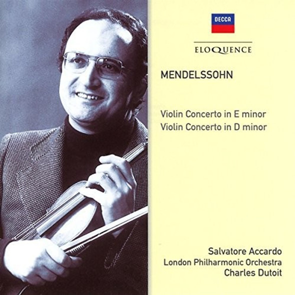 Mendelssohn / Accardo,Salvatore Mendelssohn: Violin Concertos CD