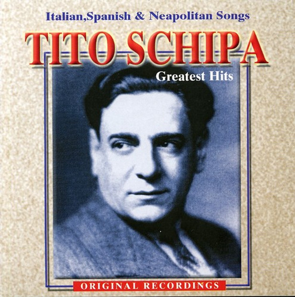 Schipa,Tito Italian Songs CD