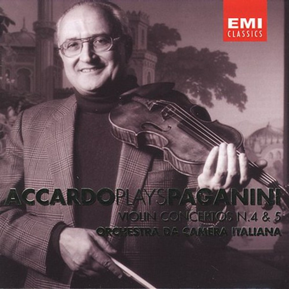 Paganini / Accardo / Italian Chamber Orchestra Violin Concertos 4 & 5 CD