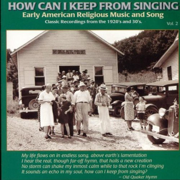 How Can I Keep From Singing 2 / Various How Can I Keep From Singing 2 / Various CD