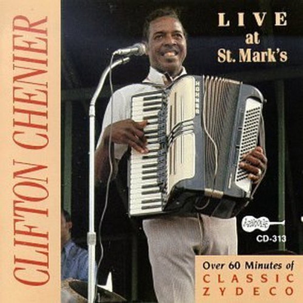 Chenier,Clifton Live At St Mark'S CD