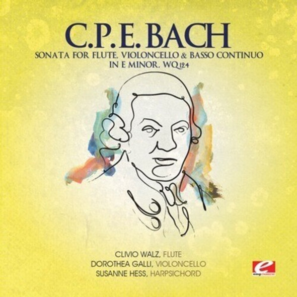 Bach,C.P.E. Sonata For Flute Violoncello & Basso E Min CD