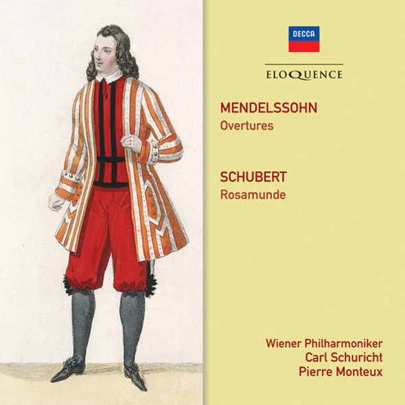 Mendelssohn / Schubert / Schuricht,Carl / Monteux Mendelssohn: Overtures / Schubert: Rosamunde CD