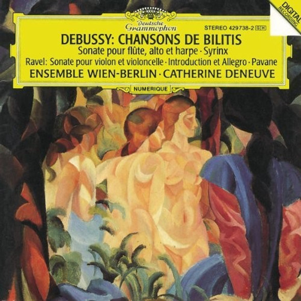 Debussy / Ravel / Deneuve,Catherine Chansons De Bilitis / Intro. & Allegro (Ravel) CD