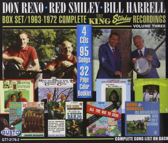 Reno,Don / Smiley,Red / Harrell,Bill 1963-1972 Complete King Starday Recordings: 3 CD