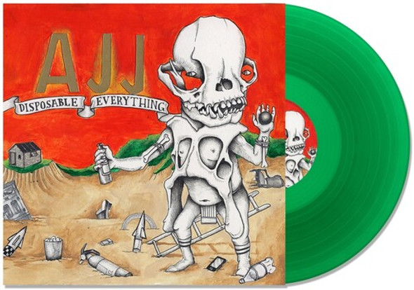 Ajj Disposable Everything - Green LP Vinyl