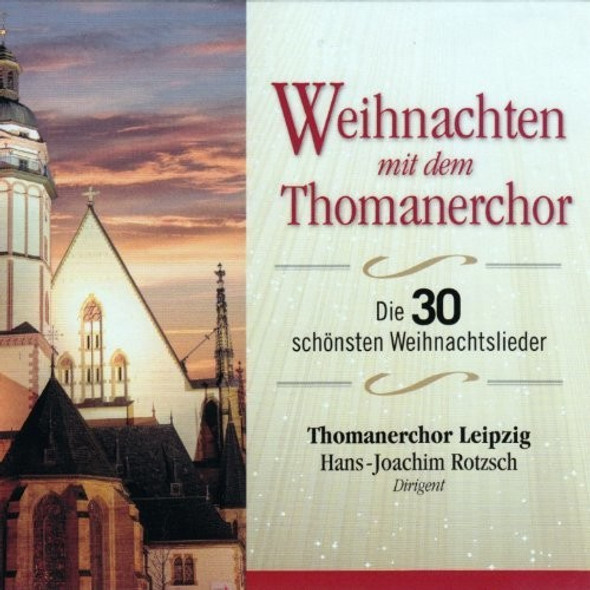 Rotzch,Hans-Joachim / Thomanerchor Leipzig Weihnachten Mit Dem Thomanerchor (Leipzig 1984) CD