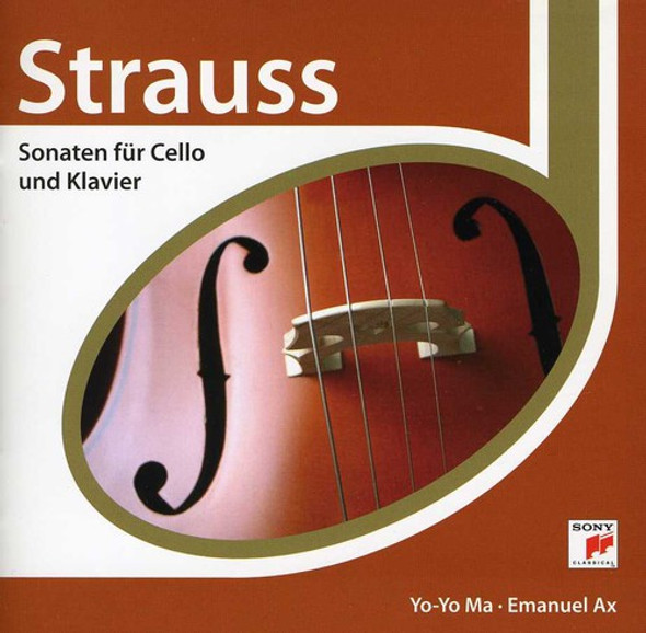 Strauss / Ma,Yo-Yo / Ax,Emanuel Strauss: Sonaten Fur Cello Und Klavier CD