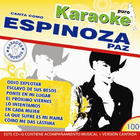 Paz Espinoza Karaoke - Espinoza Paz CD