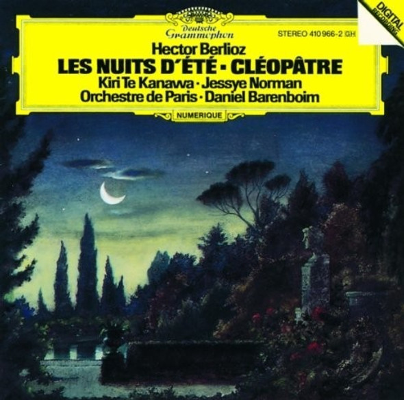 Berlioz / Te Kanawa / Norman / Barenboim Les Nuits D'Ete / Cleopatre CD