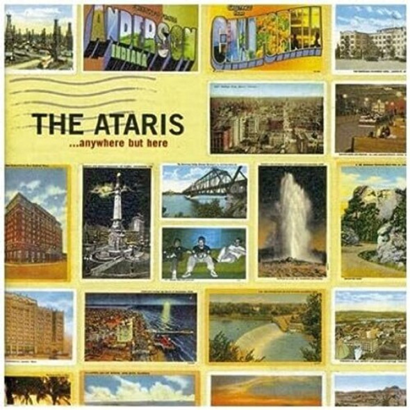 Ataris Anywhere But Here - Yellow/Black Splatter LP Vinyl